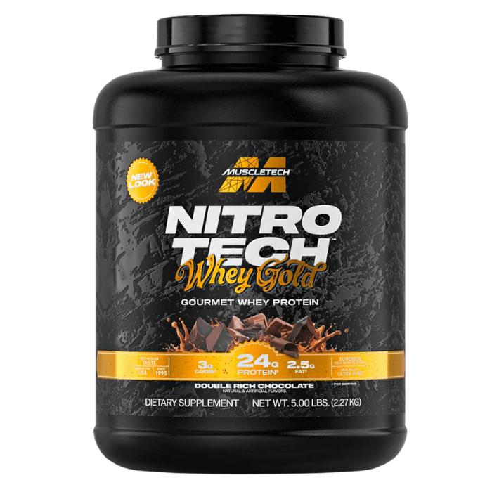 Nitro Tech 100% Whey Gold 5 LBS 0
