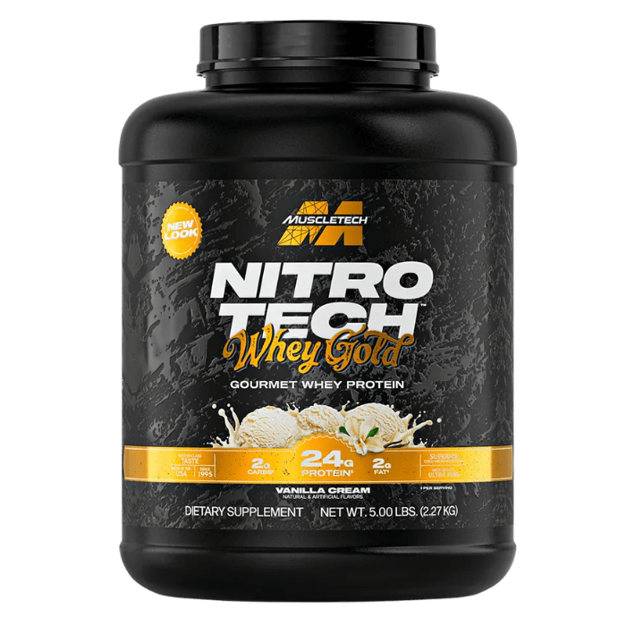 Nitro Tech 100% Whey Gold 5 LBS2