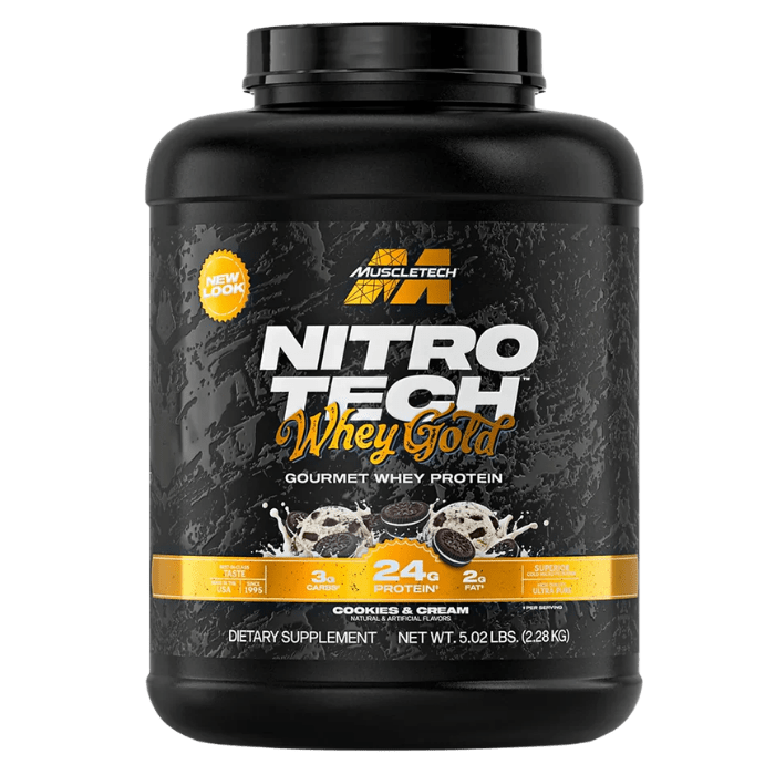 Nitro Tech 100% Whey Gold 5 LBS3