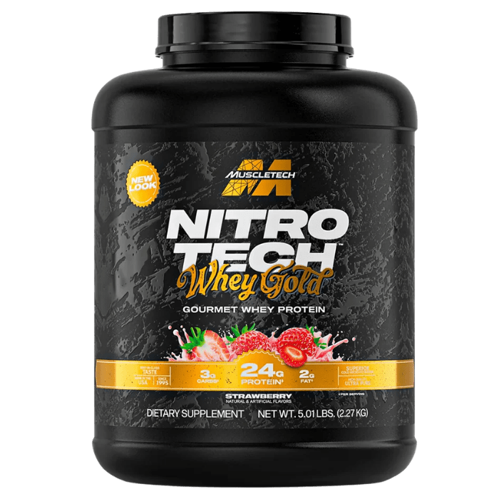 Nitro Tech 100% Whey Gold 5 LBS4