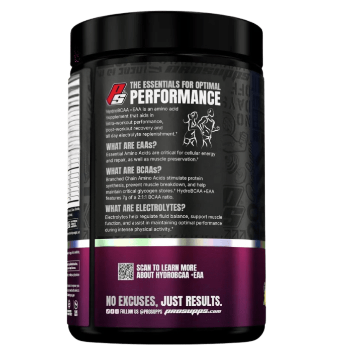 ProSupps HydroBCAA + Essentials Post-Workout 30 Servicios5