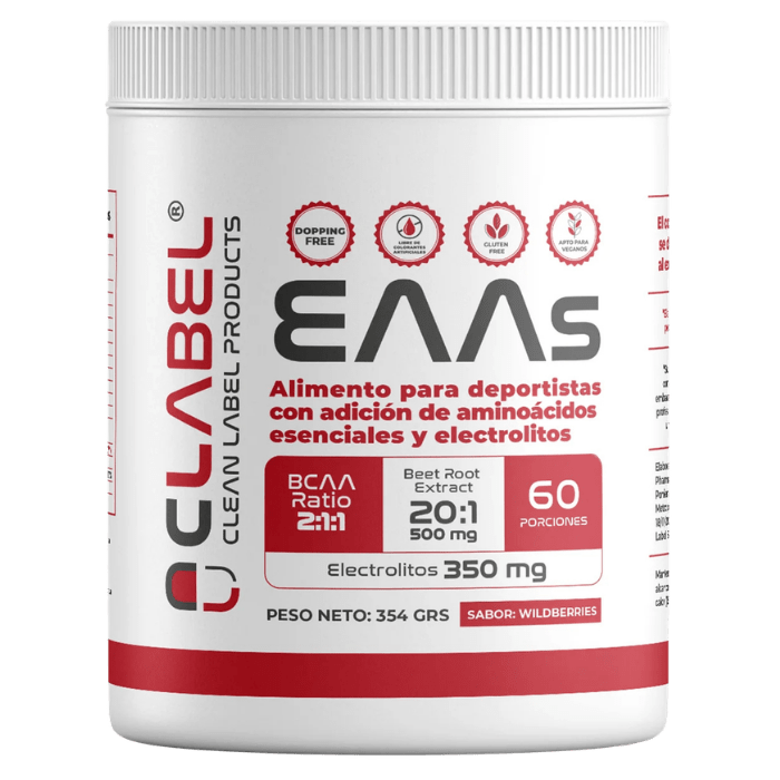 Aminoácido - EAAS + Extracto de betarraga 60 servicios 0