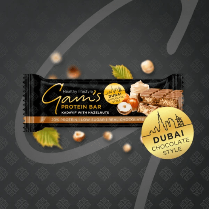 Barra de Proteína Dubai Gams 0
