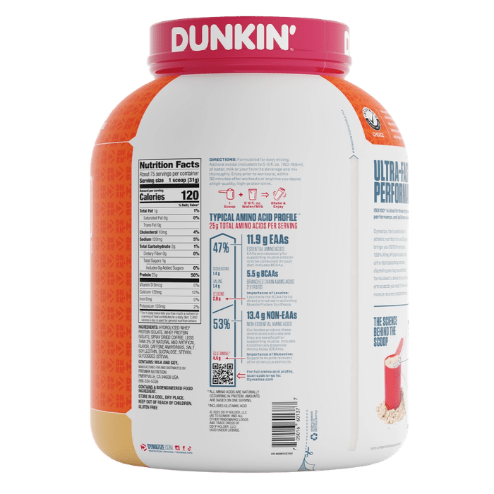 ISO 100 Dunkin 5 Lb Edición Limitada4