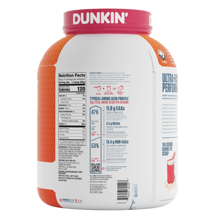 ISO 100 Dunkin 5 Lb Edición Limitada6