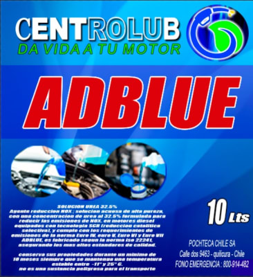 ADBLUE BIDÓN 10 LITROS REDUCTOR DE EMISIONES Nox1