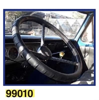 CUBRE VOLANTE CAMION NEGRO DISEÑO1
