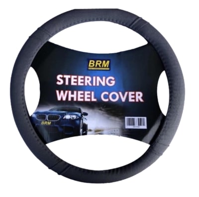 CUBRE VOLANTE DE GOMA GRIS 38 X 8,2 CM1