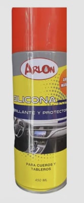 SILICONA PARA AUTO TABLERO Y CUERO 450 ML1