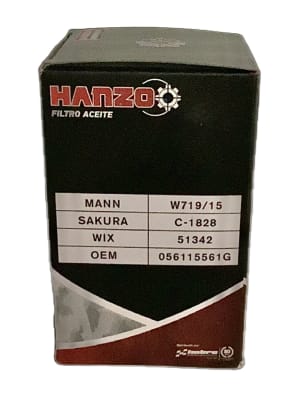 FILTRO DE ACEITE HANZO MANN W/719/151