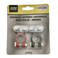 TERMINAL BATERIA UNIVERSAL 3233 ROJO Y NEGRO