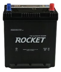 BATERIA ROCKET SMF 40B19L 35 AH 330 CCA POSITIVO DERECHO TERMINAL DELGADO