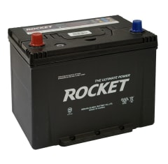 BATERIA ROCKET SMF 80D26R 70 AH 600 CCA POSITIVO IZQUIERDO TERMINAL ESTANDAR