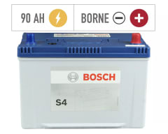 BATERIA BOSCH S4 95D31L 90 AH 730 CCA POSITIVO DERECHO TERMINAL ESTANDAR