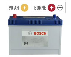 BATERIA BOSCH S4 95D31R 90 AH 730 CCA POSITIVO IZQUIERDO TERMINAL ESTANDAR
