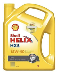 ACEITE DE MOTOR SHELL HELIX HX5 SN 15W40 3X4LT