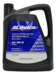 ACEITE DE MOTOR ACDELCO 10W 40  SN 4 X 4 LITROS