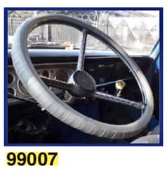 CUBRE VOLANTE CAMION GRIS DISEÑO