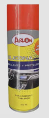 SILICONA PARA AUTO TABLERO Y CUERO 450 ML