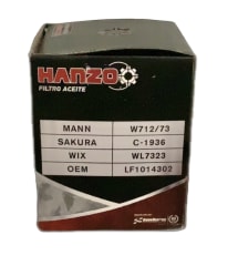 FILTRO DE ACEITE HANZO MANN W712/73