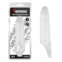 Funda trasparente con sujetador