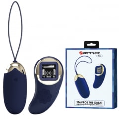 Vibrador con control Mina negro - Recargable