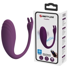 Vibrador con app Catalina recargable Dark 0