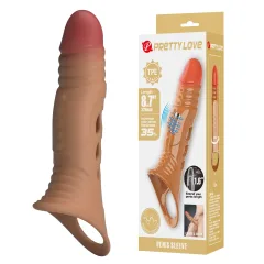 Funda con sujetador y vibración Powder 20 cm 0