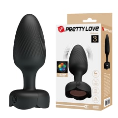 Plug vibrador con luces Osborn recargable