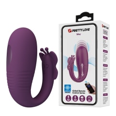 Vibrador retráctil con app Klay recargable