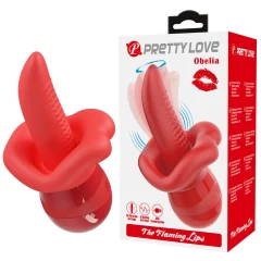 Vibrador en forma de boca con rotación Oblia 0