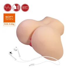 Masturbador ano, vagina y vibrador Liora 2