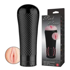 Masturbador con vibrador Real 0
