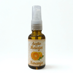 Aceite para masajes con aroma Naranja