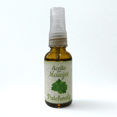 Aceite para masajes con aroma Patchouli