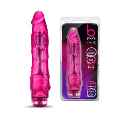 Vibrador jelly B yours 1 rosado 19 cm 3