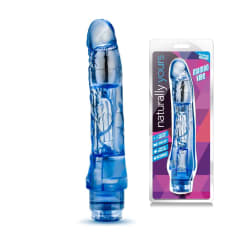 Vibrador jelly Mambo vibe azul 20 cm 3