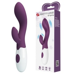 Vibrador Rabbit Brighty Violeta
