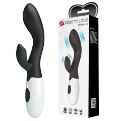 Vibrador Rabbit Brighty Negro