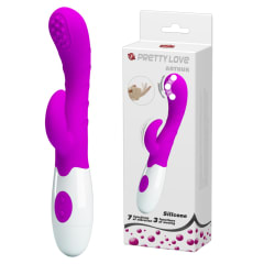 Vibrador Rabbit Arthur con estimulador Punto G