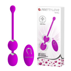 Bolas vibratorias Willie Morado - Recargable