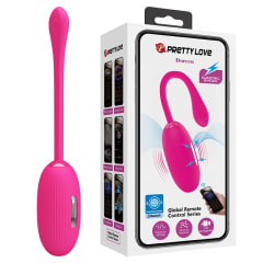 Vibrador con APP Doreen Magenta - Recargable 4