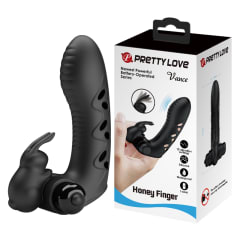 Vibrador para dedo Vance Morado 4