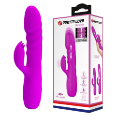 Vibrador rabbit retractil Melamine - Recargable 4