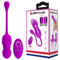 Vibrador huevo retractil Callieri - Recargable 4