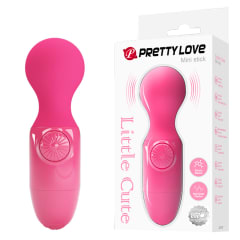 Vibrador mini Stick fucsia - Recargable 5