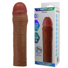 Funda extensora Chane marrón 18 cm