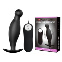 Vibrador anal silicona 12 cm 4