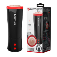 Masturbador masculino retractil Ozzy negro 4