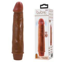 Vibrador TPR Dwarf marrón 21.5 cm